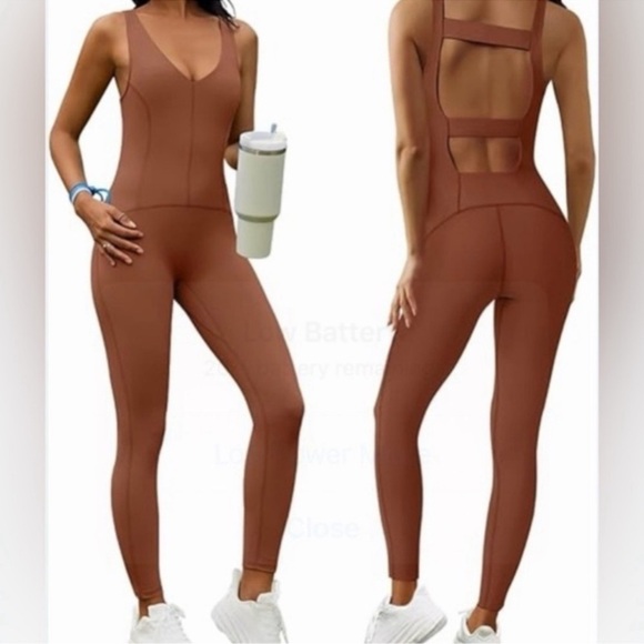 New! Free People FP movement never better one piece jumpsuit onesie 3449 - Picture 5 of 9